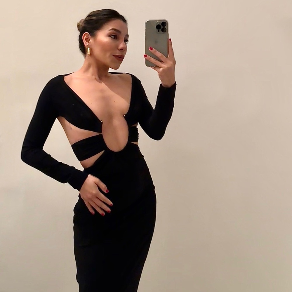 Christopher Esber black dress new with tags